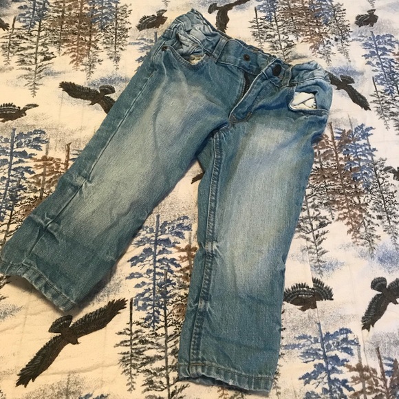 🌸2/$10 SALE🌸 H&M Baby Jeans - 9-12 Months - Picture 1 of 5